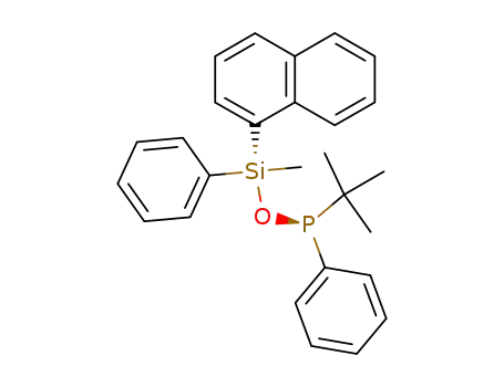 α-naphtylphenylmethylsilyl t-butylphenyl-phosphinite