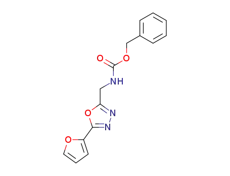 Carbamic acid, [[5-(2-furanyl)-1,3,4-oxadiazol-2-yl]methyl]-,
phenylmethyl ester