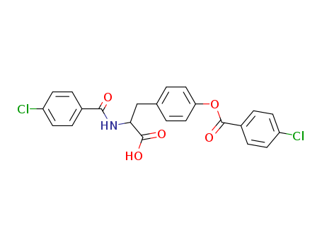 DL-Tyrosine, N-(4-chlorobenzoyl)-, 4-chlorobenzoate (ester)