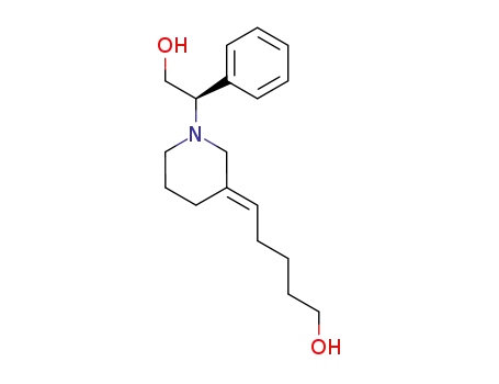 5-[1-((R)-2-Hydroxy-1-phenyl-ethyl)-piperidin-(3E)-ylidene]-pentan-1-ol