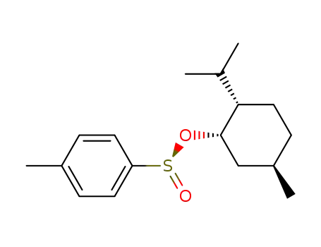 Molecular Structure of 20752-45-8 ((-)-(S)-menthyl p-toluenesulfinate)