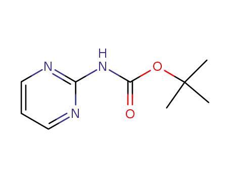 카르밤산, 2-피리미디닐-, 1,1-디메틸에틸 에스테르(9CI)