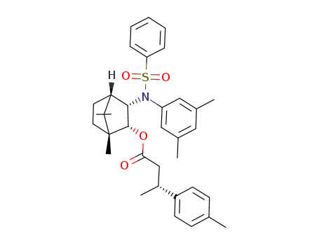 (R)-3-p-Tolyl-butyric acid (1R,2R,3S,4S)-3-[benzenesulfonyl-(3,5-dimethyl-phenyl)-amino]-1,7,7-trimethyl-bicyclo[2.2.1]hept-2-yl ester