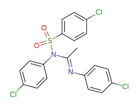N<sup>1</sup>-(p-chlorobenzenesulfonyl)-N<sup>1</sup>,N<sup>2</sup>-di(p-chlorophenyl)acetamidine