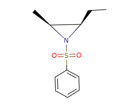 Aziridine, 2-ethyl-3-methyl-1-(phenylsulfonyl)-, cis-