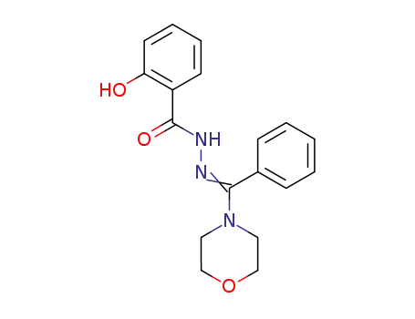 N<sup>2</sup>-(α-Morpholinobenzylidene)salicylohydrazide