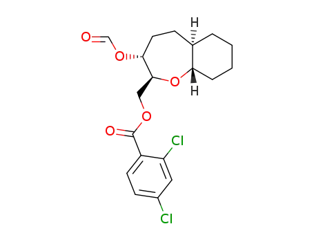 [(2S,3R,5aR,9aS)-3-(formyloxy)decahydro-1-benzoxepin-2-yl]methyl 2,4-dichlorobenzoate