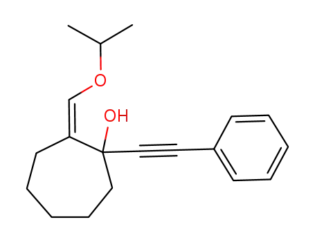 Cycloheptanol, 2-[(1-methylethoxy)methylene]-1-(phenylethynyl)-