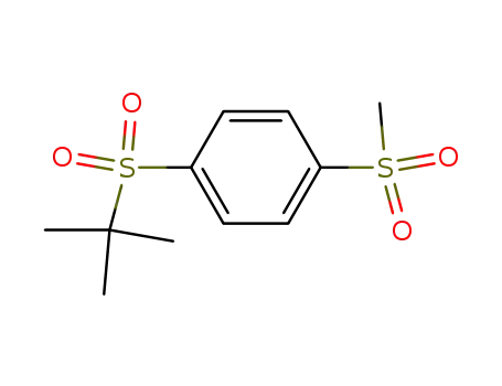 1-Methanesulfonyl-4-(2-methyl-propane-2-sulfonyl)-benzene