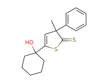 5-(1-Hydroxy-cyclohexyl)-3-methyl-3-phenyl-3H-thiophene-2-thione