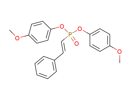 bis(4-methoxyphenyl) trans-styrylphosphonate