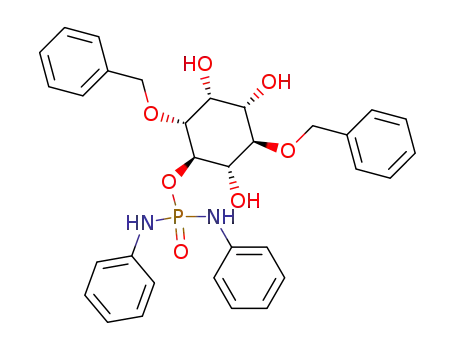 1<sup>(3)</sup>,6<sup>(4)</sup>-di-O-benzyl-4<sup>(6)</sup>-O-(dianilido)phospho-sn-myoinositol