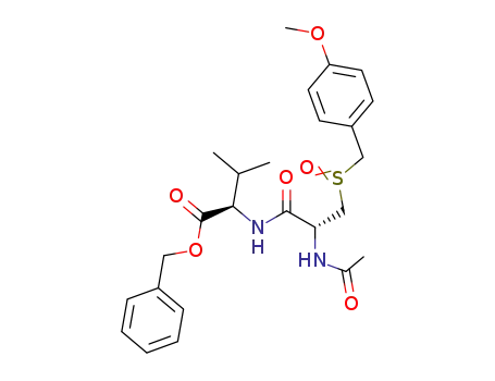 (R)-2-[(R)-2-Acetylamino-3-(4-methoxy-phenylmethanesulfinyl)-propionylamino]-3-methyl-butyric acid benzyl ester