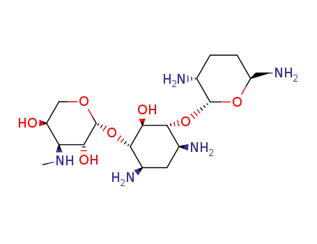 O-3-deoxy-3-methylamino-β-L-arabinopyranosyl-(1->6)-gentamine C<sub>1a</sub>