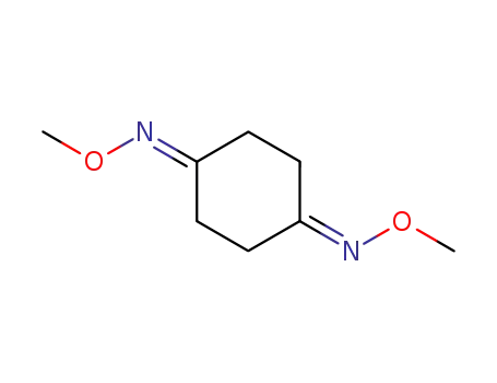 Molecular Structure of 87377-98-8 ((E,E)-1,4-Cyclohexandion-bis<O-methyloxim>)
