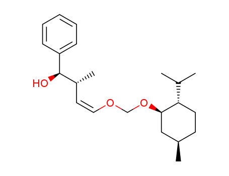 (3R,4R,1'R,2'S,5'R,1Z)-4-hydroxy-1-(2-isopropyl-5-methylcyclohexyloxymethoxy)-3-methyl-4-phenylbut-1-ene