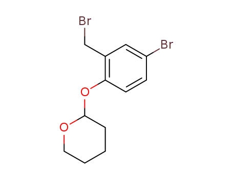 4-bromo-2-bromomethyl-1-(2'-tetrahydropyranyloxy)benzene