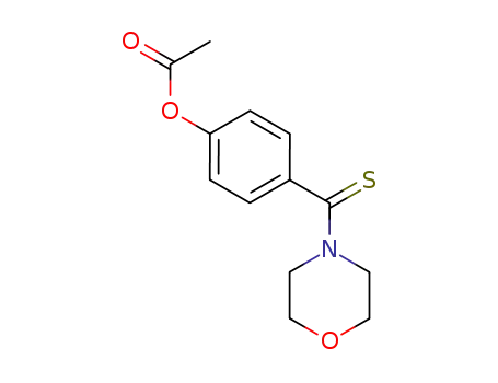 p-acetoxythiobenzomorpholide