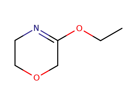 Molecular Structure of 6578-40-1 (2H-1,4-Oxazine, 3-ethoxy-5,6-dihydro-)