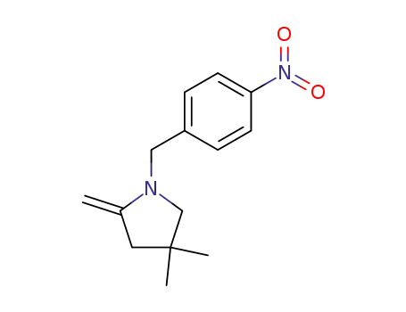 N-(p-Nitrobenzyl)-2-methylen-4,4-dimethyl-pyrrolidin