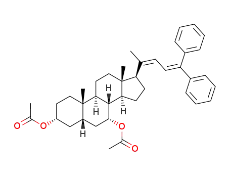 3α,7α-Diacetoxy-24,24-diphenyl-5β-chola-20(22),23-diene