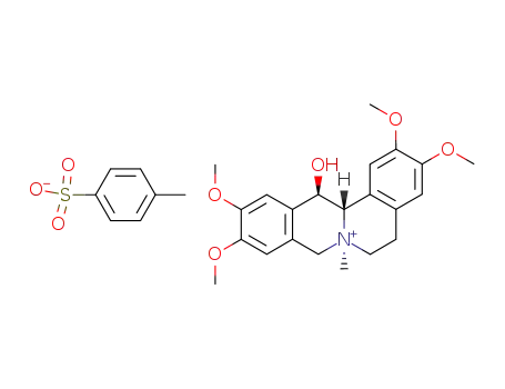 β-N-methyl-(+/-)-13α-hydroxyxylopinine p-toluenesulfonate