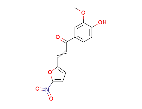 4'-Hydroxy-3'-methoxy-3-(5-nitro-2-furyl)acrylophenone