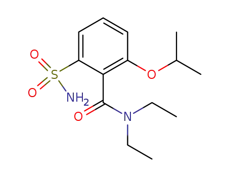 Benzamide, 2-(aminosulfonyl)-N,N-diethyl-6-(1-methylethoxy)-