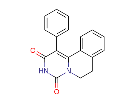 Molecular Structure of 40721-58-2 (2H-Pyrimido[6,1-a]isoquinoline-2,4(3H)-dione, 6,7-dihydro-1-phenyl-)