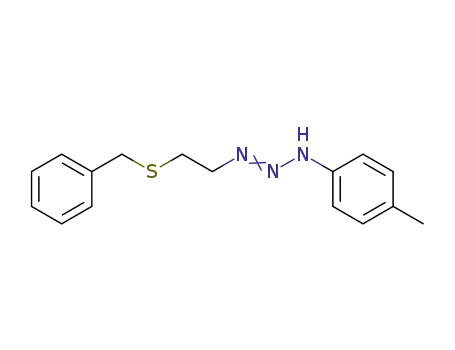 1-Triazene, 1-(4-methylphenyl)-3-[2-[(phenylmethyl)thio]ethyl]-