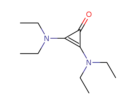 Molecular Structure of 76054-63-2 (2-Cyclopropen-1-one, 2,3-bis(diethylamino)-)