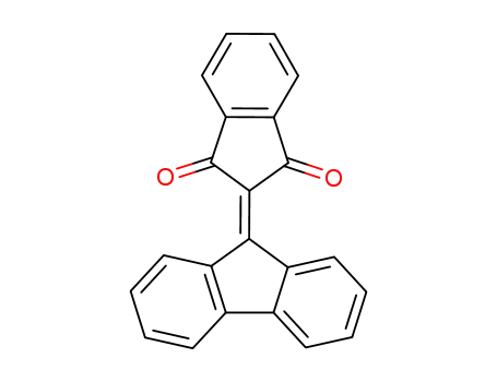 Molecular Structure of 13248-13-0 (1H-Indene-1,3(2H)-dione, 2-(9H-fluoren-9-ylidene)-)