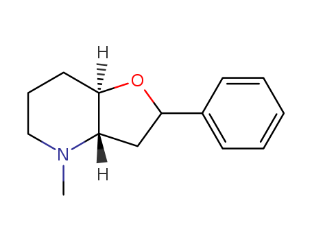 Molecular Structure of 112462-89-2 (Furo[3,2-b]pyridine, octahydro-4-methyl-2-phenyl-)