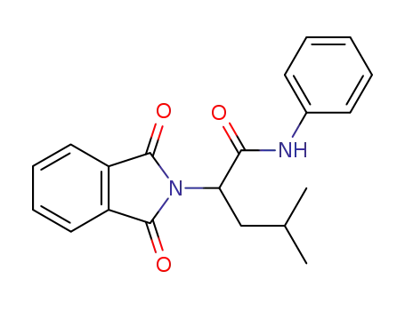 2H-Isoindole-2-acetamide,
1,3-dihydro-a-(2-methylpropyl)-1,3-dioxo-N-phenyl-