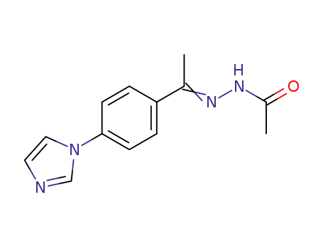 Acetic acid [1-(4-imidazol-1-yl-phenyl)-eth-(E)-ylidene]-hydrazide