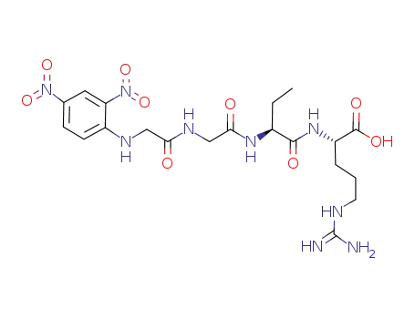 L-Arginine, N-(2,4-dinitrophenyl)glycylglycyl-L-2-aminobutanoyl-