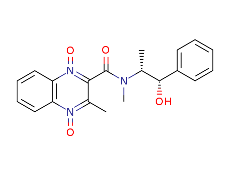 (R-(R,S))-N-(2-HYDROXY-1-METHYL-2-PHENYLETHYL)-N,3-DIMETHYL-2-QUINOXALINECARBOXAMIDE 1,4-DIOXIDE