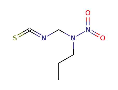 Isothiocyanatomethyl-n-propylnitramin