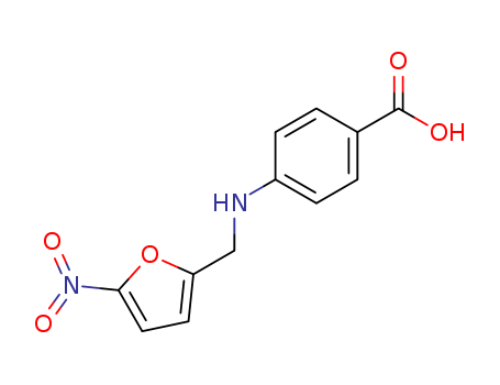Benzoic acid, 4-[[(5-nitro-2-furanyl)methyl]amino]-
