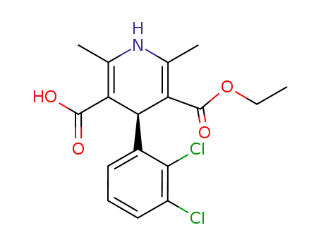 (S)-4-(2,3-Dichloro-phenyl)-2,6-dimethyl-1,4-dihydro-pyridine-3,5-dicarboxylic acid monoethyl ester