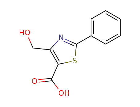 4-(Hydroxymethyl)-2-phenyl-1,3-thiazole-5-carboxylic acid