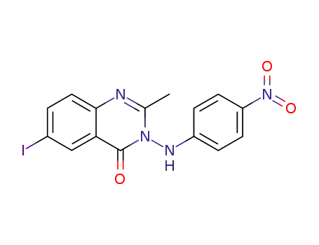 6-Iodo-2-methyl-3-(4-nitro-phenylamino)-3H-quinazolin-4-one