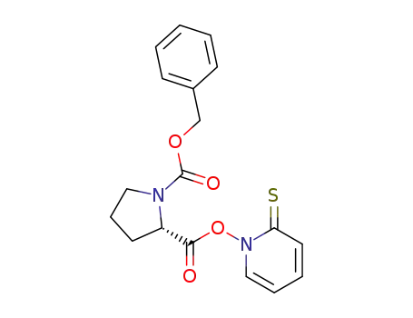 (S)-Pyrrolidine-1,2-dicarboxylic acid 1-benzyl ester 2-(2-thioxo-2H-pyridin-1-yl) ester