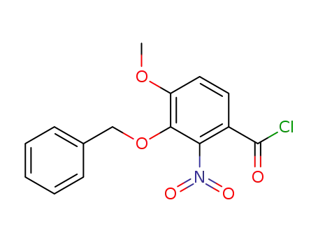 3-Benzyloxy-4-methoxy-2-nitro-benzoyl chloride