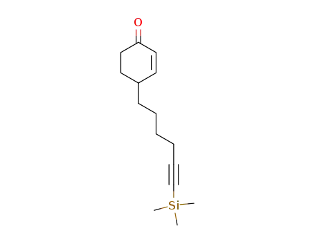 4-(6-Trimethylsilanyl-hex-5-ynyl)-cyclohex-2-enone