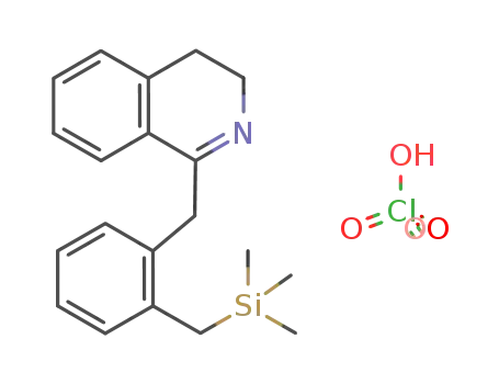 1-(2-Trimethylsilanylmethyl-benzyl)-3,4-dihydro-isoquinoline; compound with perchloric acid