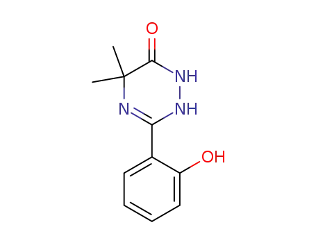1,2,5,6-tetrahydro-3-(2-hydroxyphenyl)-5,5-dimethyl-1,2,4-triazin-6-one