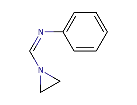 Molecular Structure of 74739-65-4 (Aziridine, 1-[(Z)-(phenylimino)methyl]-)