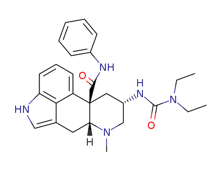 (6aR,9S,10aR)-9-(3,3-Diethyl-ureido)-7-methyl-6,6a,7,8,9,10-hexahydro-4H-indolo[4,3-fg]quinoline-10a-carboxylic acid phenylamide