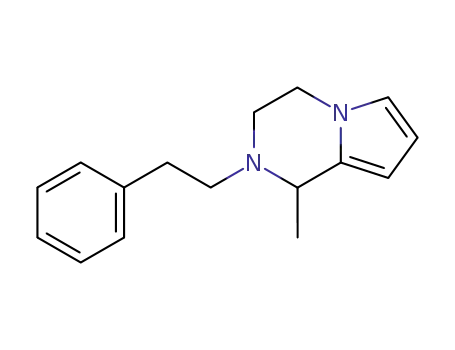 1-Methyl-2-(2-phenylethyl)-1,2,3,4-tetrahydropyrrolo<1,2-a>pyrazine